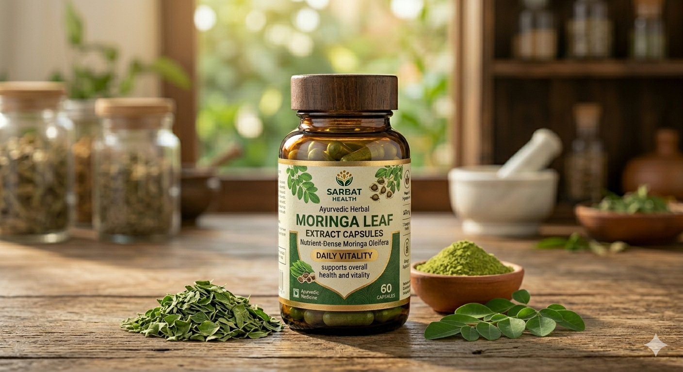 Moringa Leaf Extract Capsules